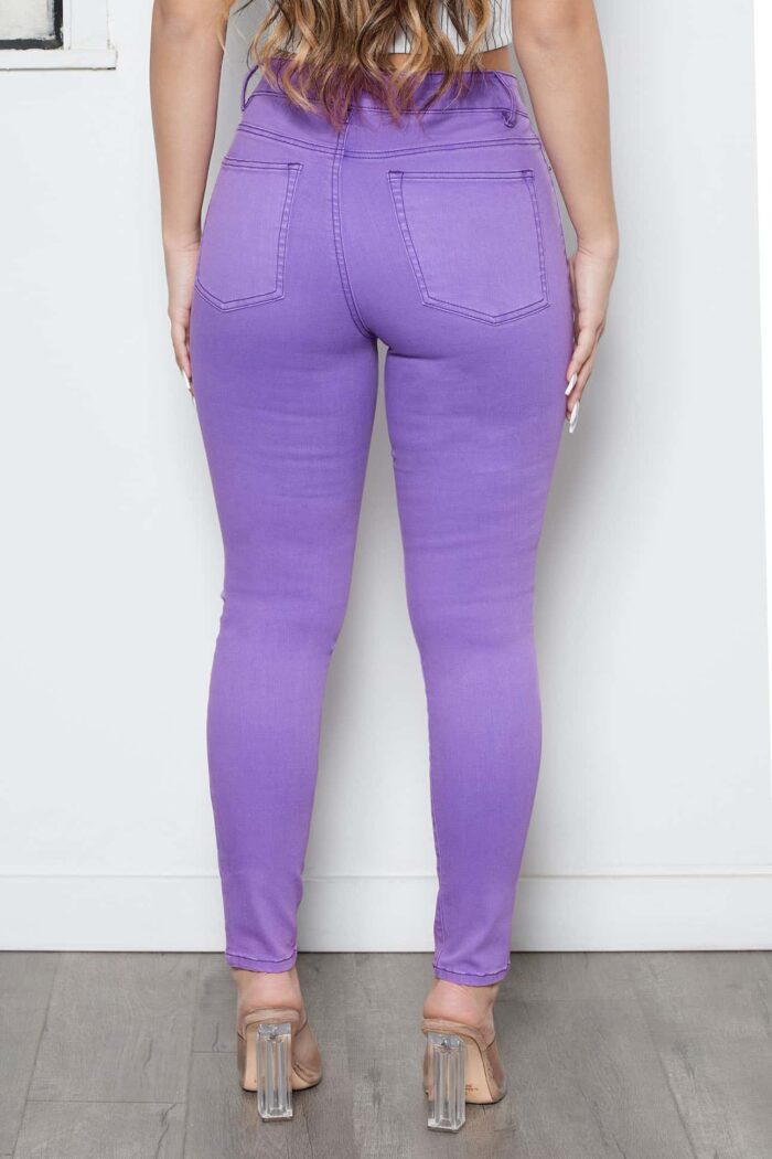 Luxe Lounge High Rise Skinny Legging in Dewberry