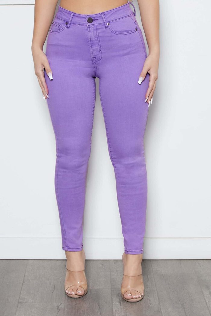 Luxe Lounge High Rise Skinny Legging in Dewberry